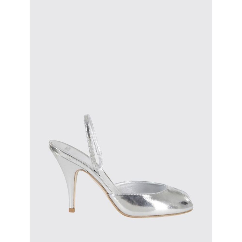 3Juin Women 3Juin Laminated Leather Slingback Pumps